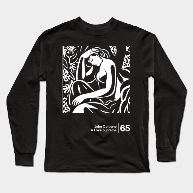 A Love Supreme - Minimal Style Graphic Artwork Long Sleeve T-Shirt by saudade